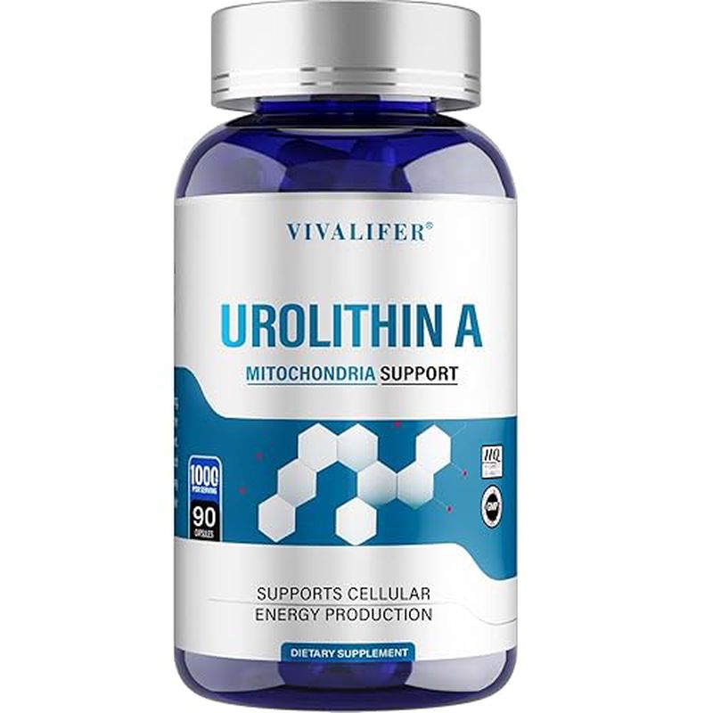 VIVALIFER Urolithin A 1000 MG Antioxidants for Healthy Aging 90 Softgels - Galeri
