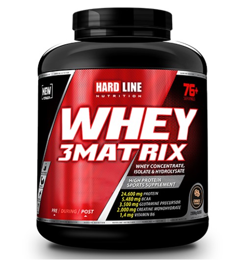 Hardline Whey 3Matrix 2300 Gr Kurabiyeli