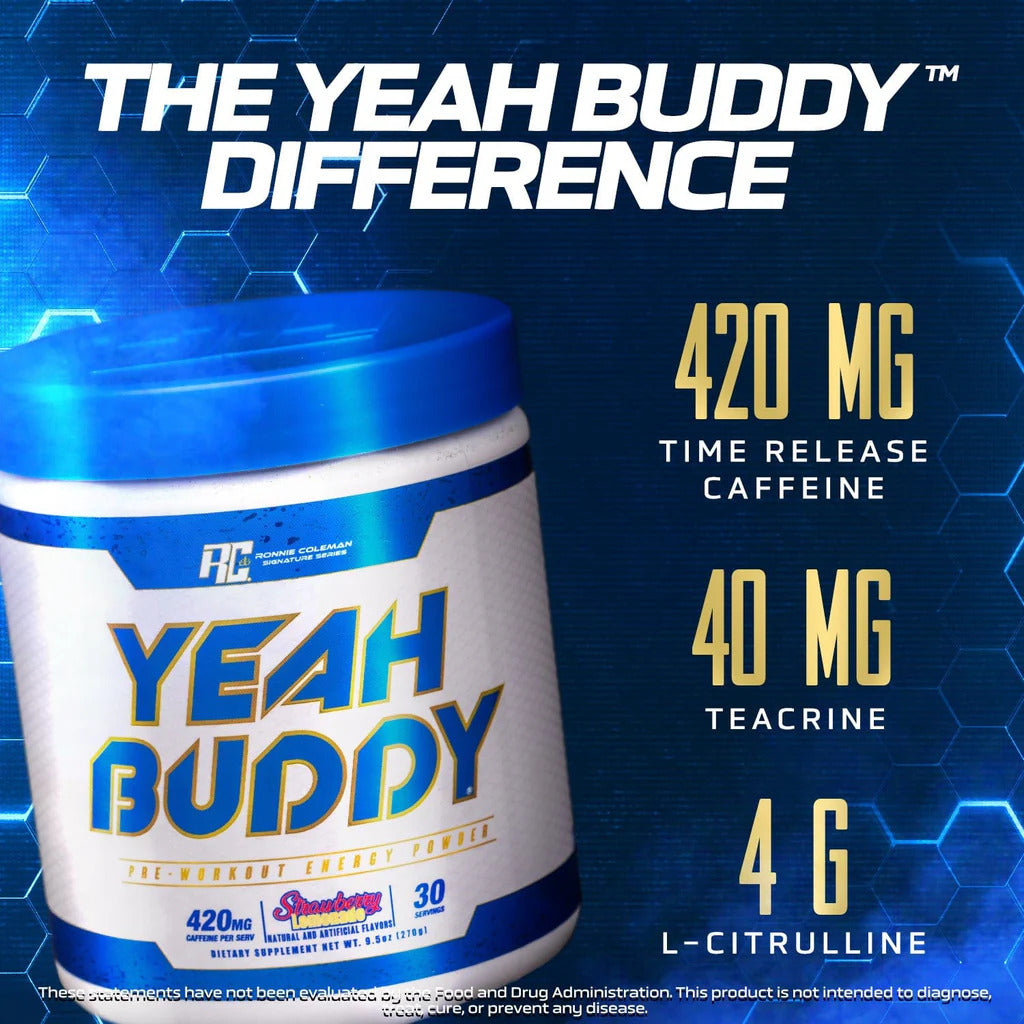 Ronnie Coleman YEAH BUDDY PreWorkout Powder - Galeri