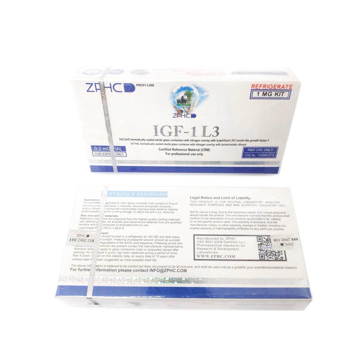 Zphc IGF-1 LR3 ZPHC — 1 mg 5 vials × 0.2 mg - Galeri