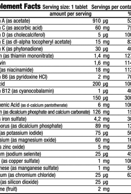 Biotech Usa Vitamin Complex 60 Tabs. - Galeri