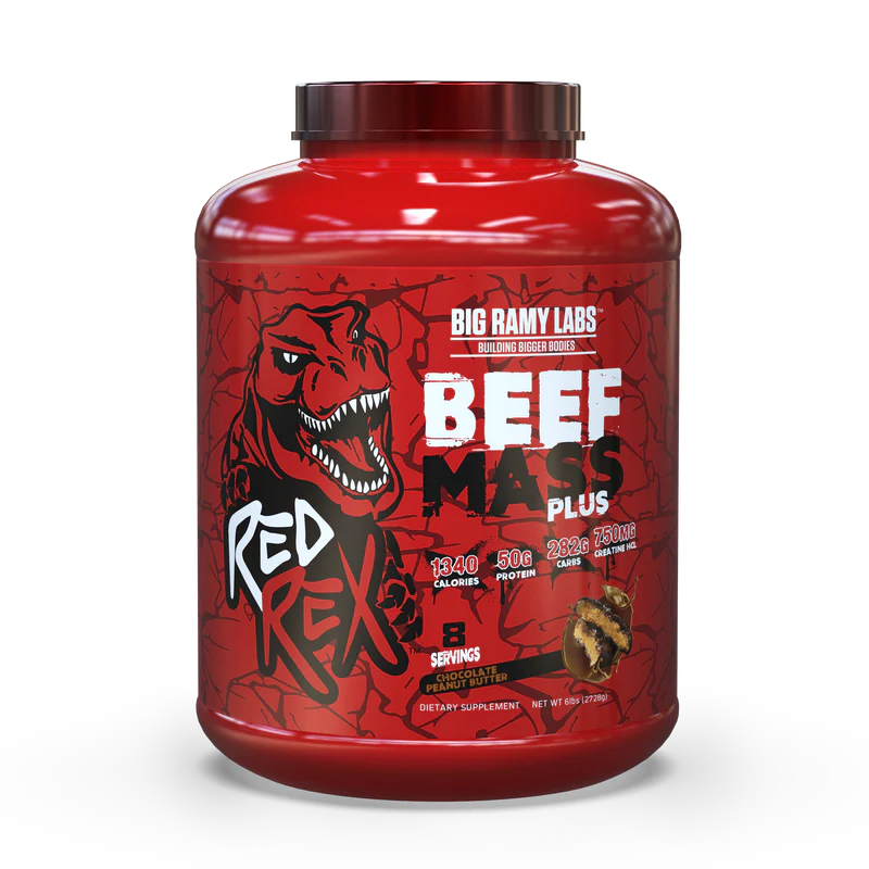 Big Ramy Labs Red Rex Beef Mass Gainer Karbonhidrat tozu 2722 gr - Galeri