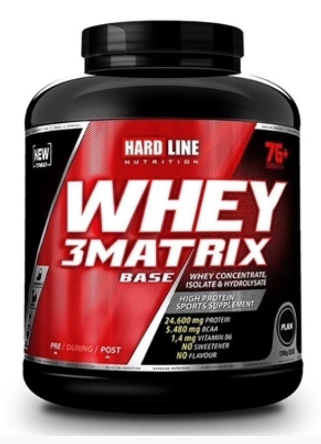 Hardline Whey 3Matrix 2300 Gr Base Çikolata