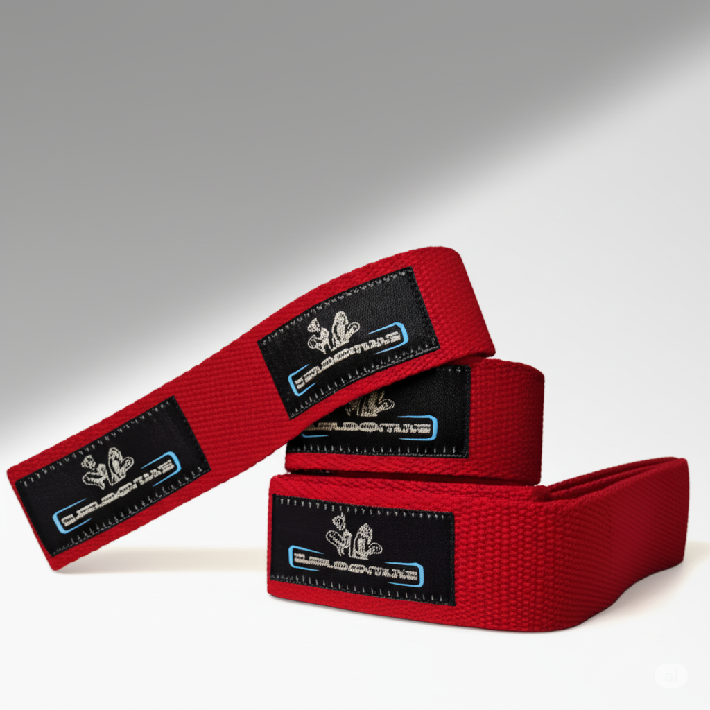 Supplementhane Lifting Straps Kırmızı Halter Bar Çekme Aparatı 2'li Paket - Galeri