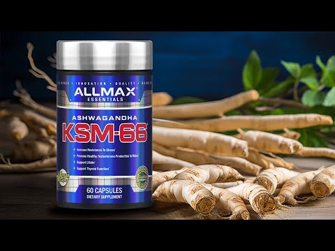 Allmax Ashwagandha KSM66 300 mg 60 Veggie Caps - Galeri