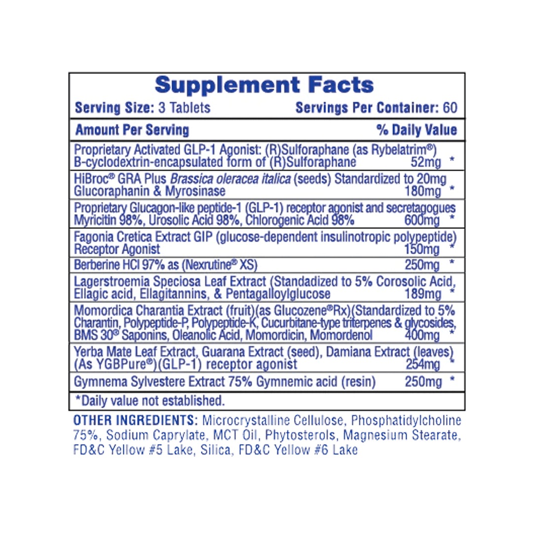 HiTech Pharmaceuticals Slimaglutide Berberine WEIGHT LOOS 180 Tablet - 60 SERVİS - Galeri