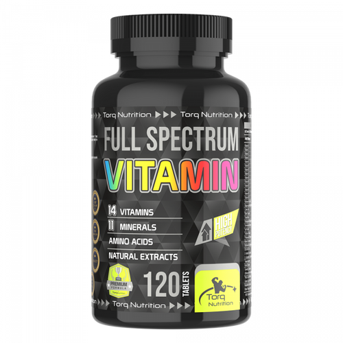 Torq Nutrition Full Spectrum Vitamin 120 Tablet
