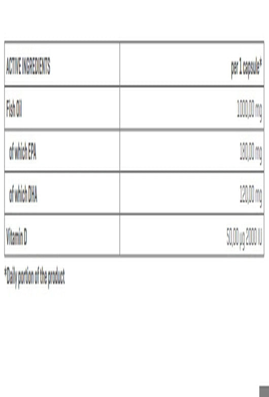 TREC OMEGA 3 + D3 Vitamin 2000 UI SPORT EDITION 120CAPS - Galeri