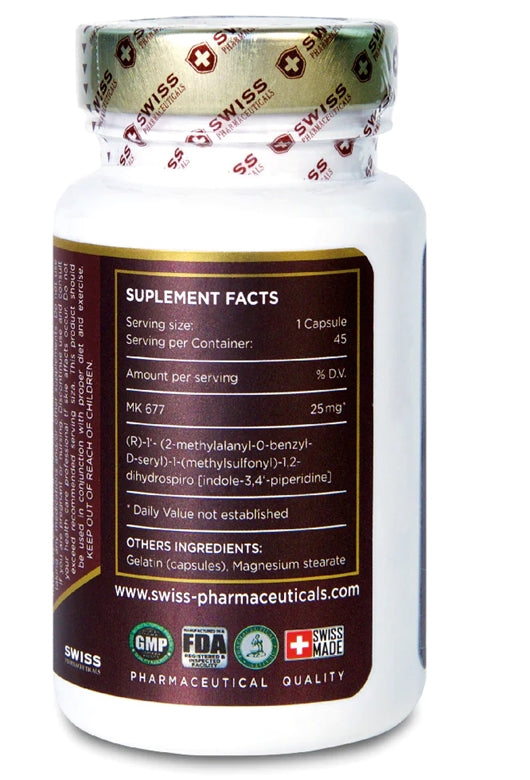Swiss Pharma Ibutamoren MK-677 25 mg 45 Kapsül - Galeri