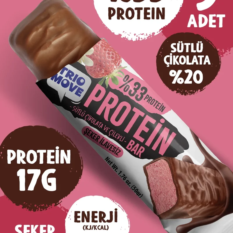 Trio Move Antep Fıstıklı Granola Bar 30 G X 18 Adet