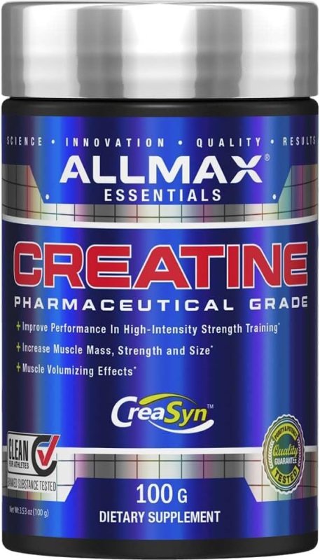 ALLMAX Essentials Creatine Monohydrate Micronized 100 Gr