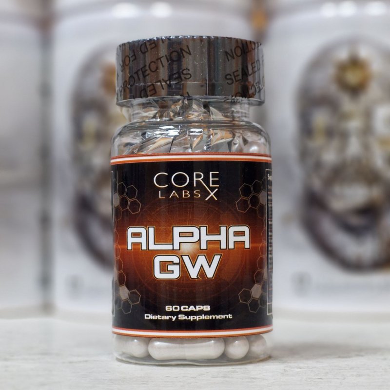 Core Labs Alpha GW-501516 Cardarine+Alpha Yohimbine Hcl+Bark 60 caps