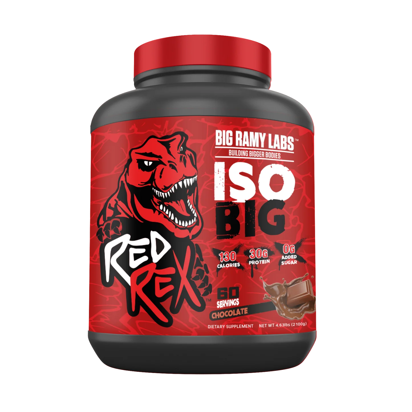 Big Ramy Labs Red Rex Iso Big Whey Isolate Hydrolyzed Protein 2100 g