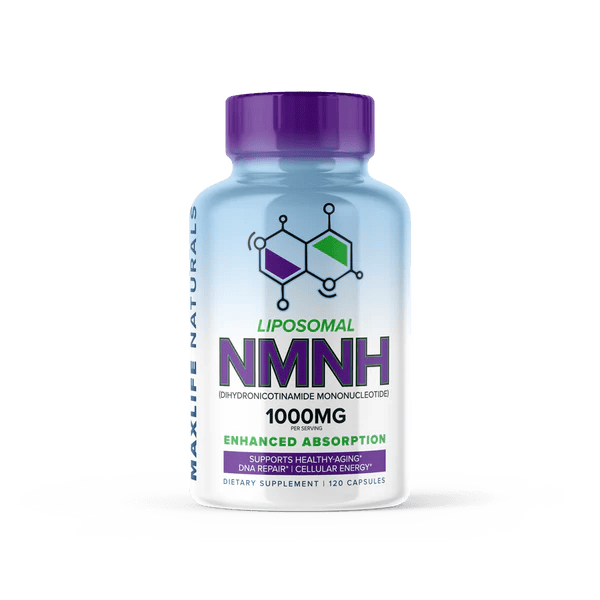 Maxlife Naturals Liposomal NMNH 1000mg Nicotinamide Mononucleotide - 120 Caps