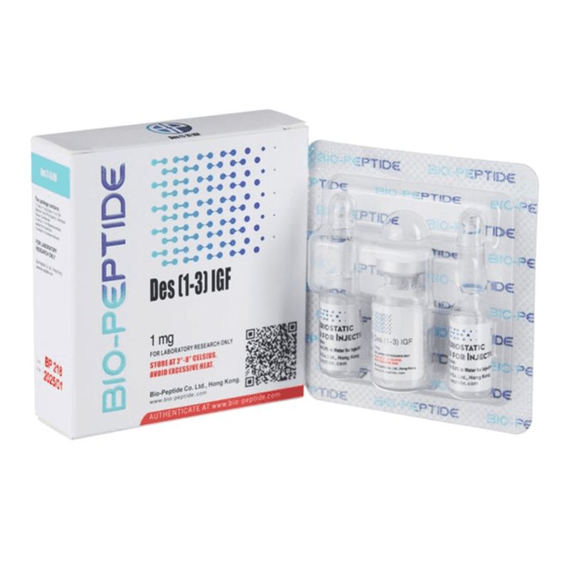Bio-peptide IGF 1-3 DES 1 Mg + Bacteriostatic water