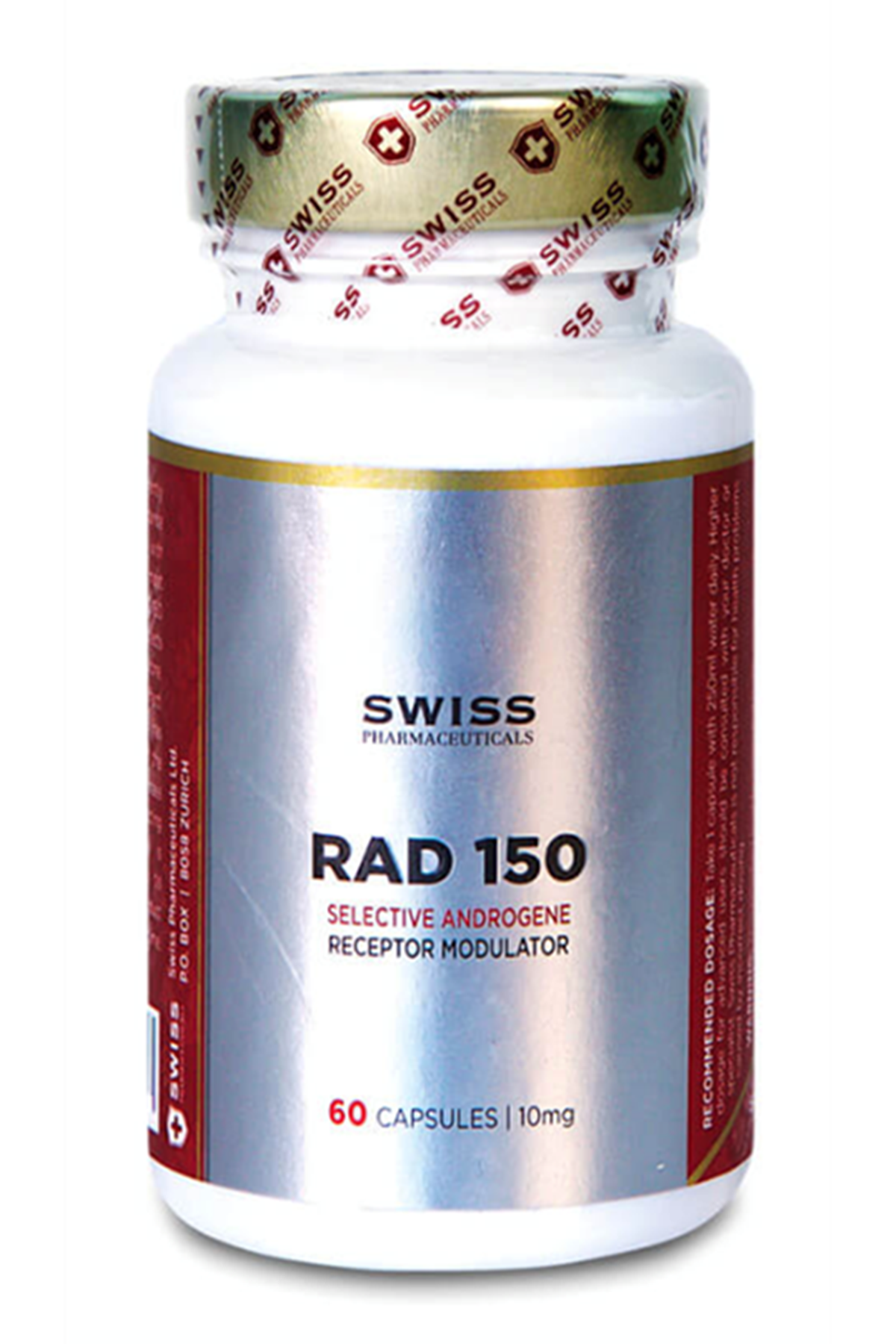 Swiss Rad150 10 mg 60 Caps
