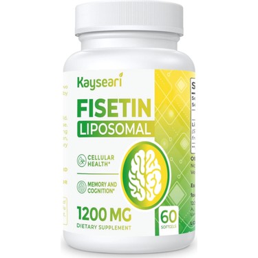 Kayseari Fisetin 1200mg Liposomal Fisetin 98%  60 Caps