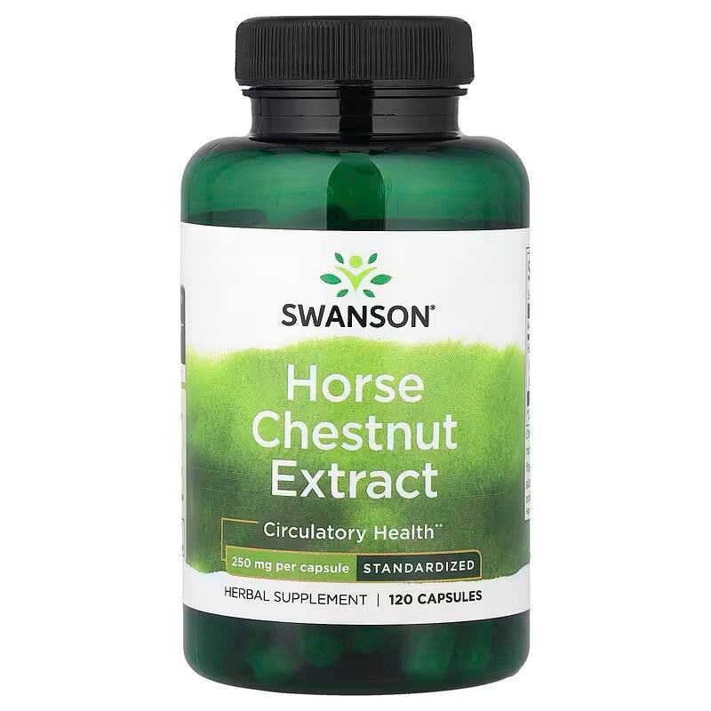 Swanson Horse Chestnut Extract At Kestanesi Özü 250 mg 120 Caps
