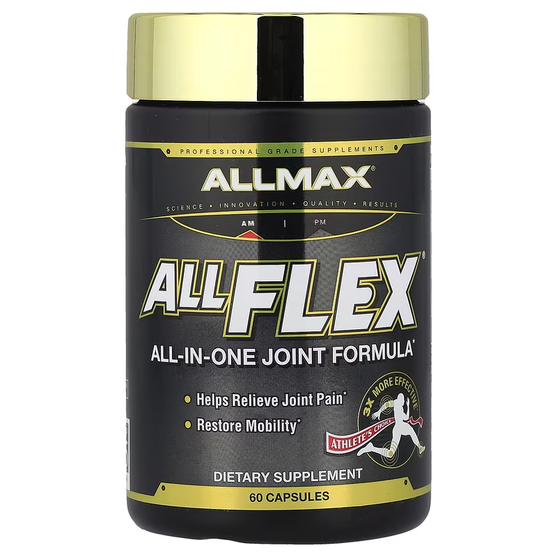 Allmax Allflex All-In-One Joint Collagen Cartilage Curcumin OptiMSM UC-II 60 Caps