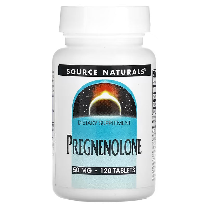 Source Naturals Pregnenolone 50 mg 120 Tablet
