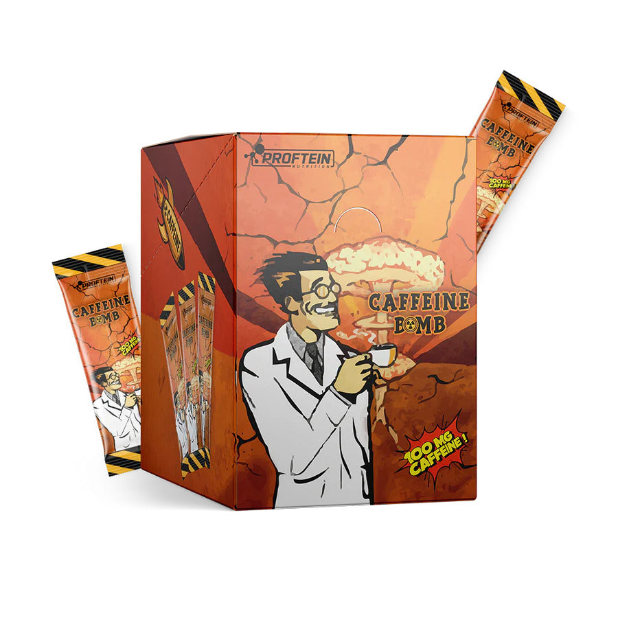 Proftein Nutrition Caffeine Bomb 3g 100mg Kafein - Sporcu Kahvesi 30 lu