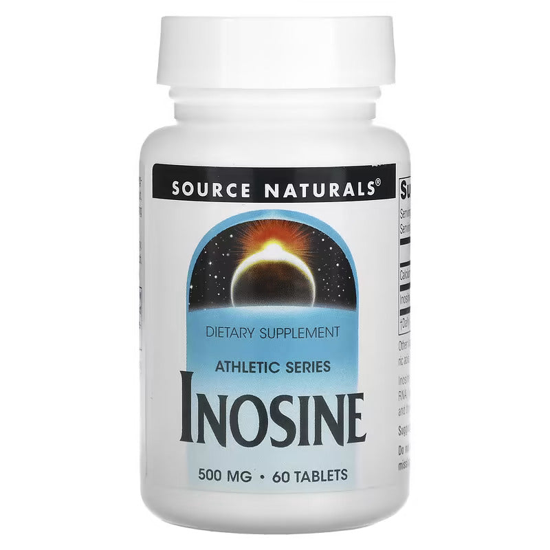 Source Naturals Athletic Series Inosine Calcium Bone, Joint & Cartilage 500 mg, 60 Tablet