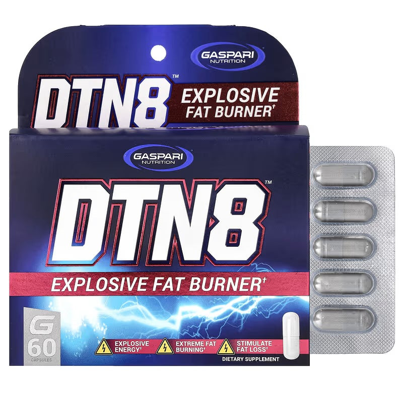 Gaspari Nutrition DTN8 Explosive Fat Burner  60 Kapsül