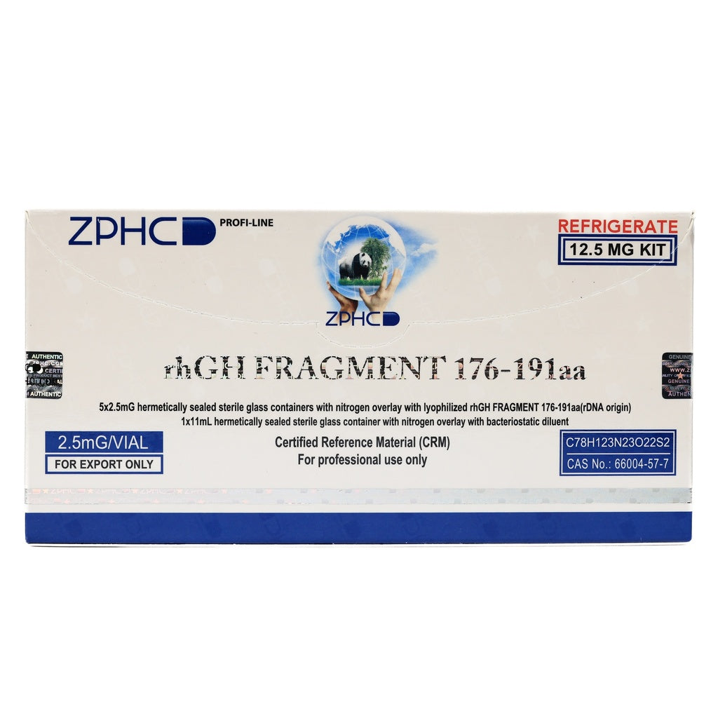 Zphc RHGH Fragment 176-191aa 12.5MG - 2.5 MG / VIAL - 5 VIALS