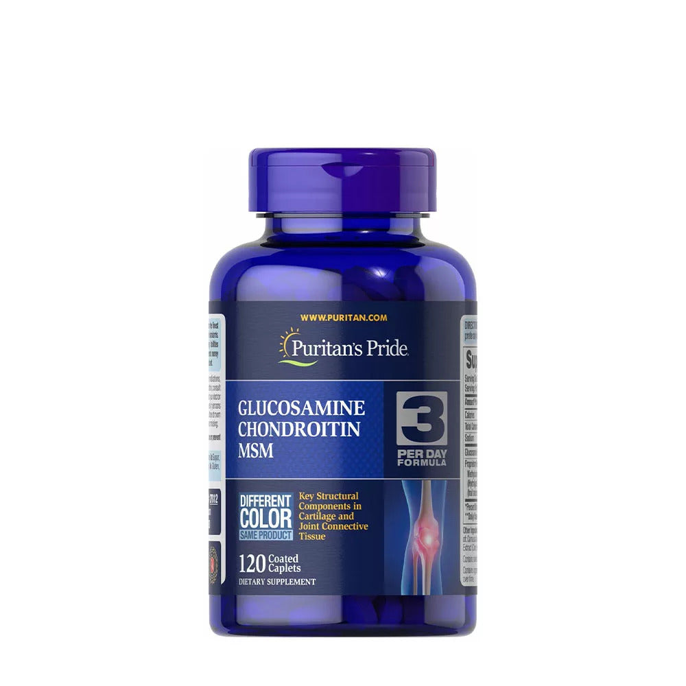 Puritan's Pride glucosamine chondroitin msm Collagen Join Bone support 120 Caps