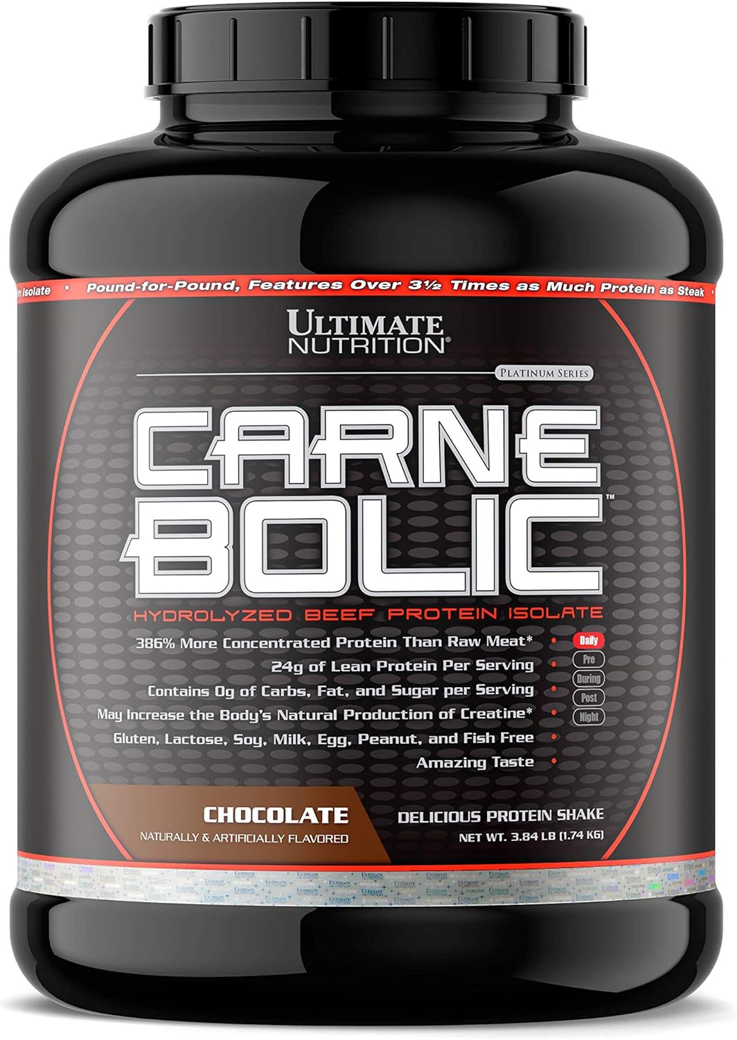 Ultimate Nutrition Carne Bolic Beef Isolate Powder Hydrolized Protein 1,8 Kg