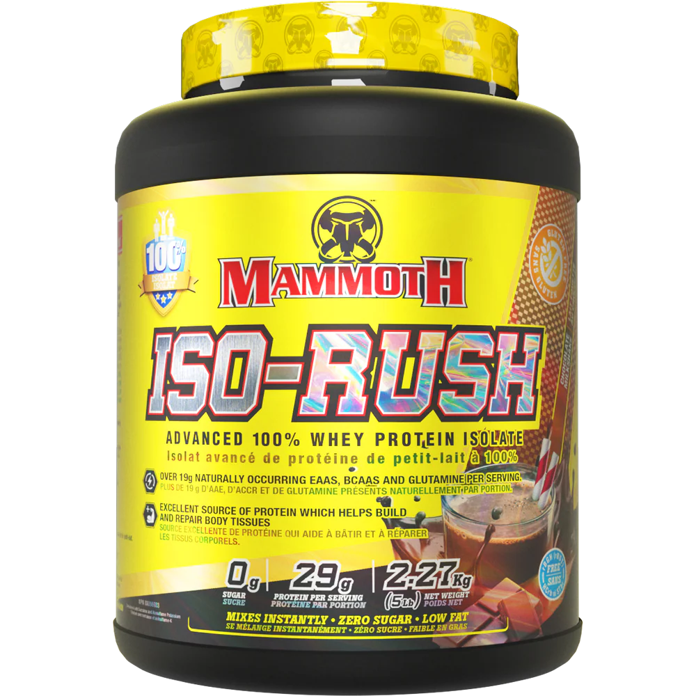 Mammoth Iso-Rush Premium Whey Protein Isolate 2,27 Kg