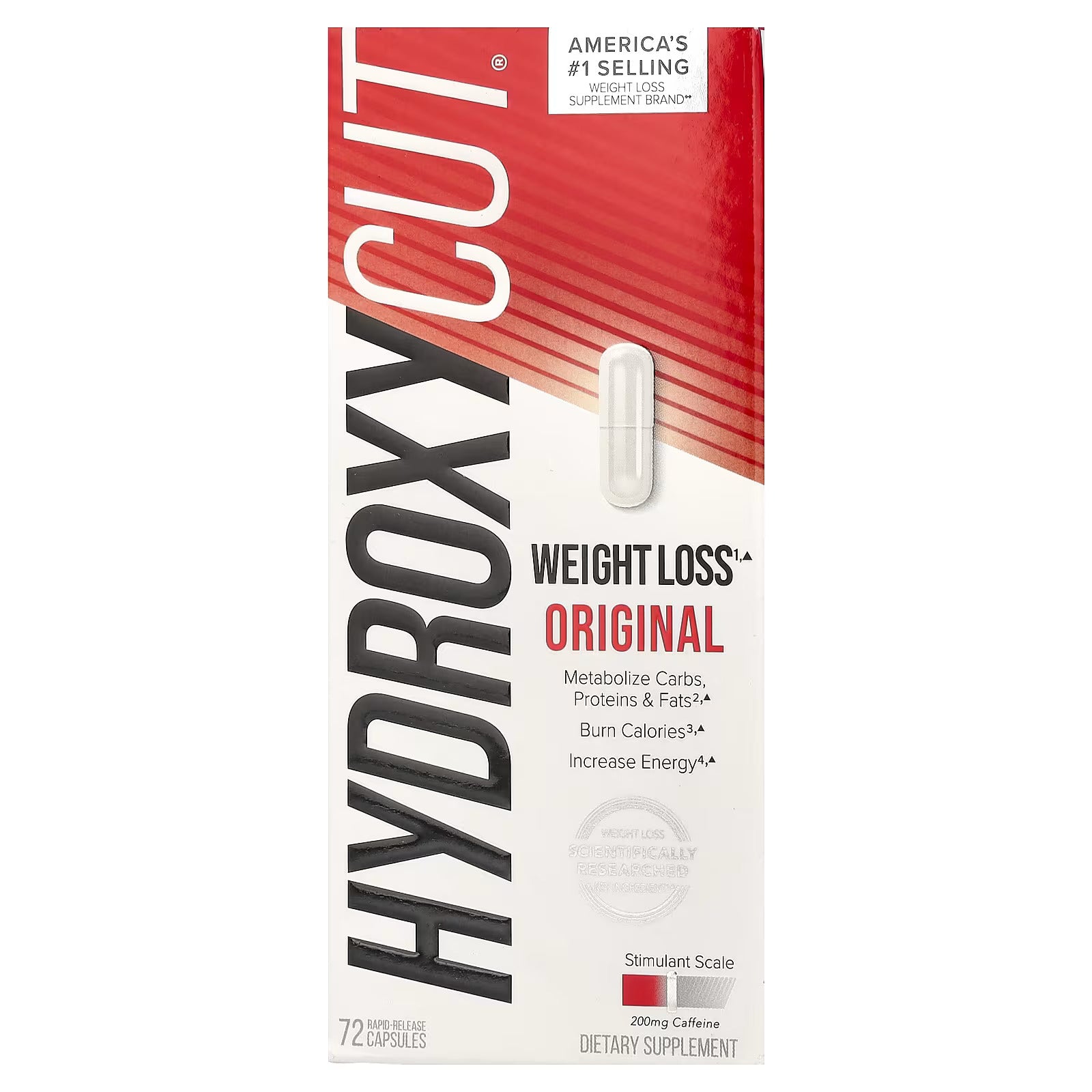 Muscletech Hydroxycut Original Burner Pro Clinical Weight Loss with Apple Cider Vinegar - 72 Tablet