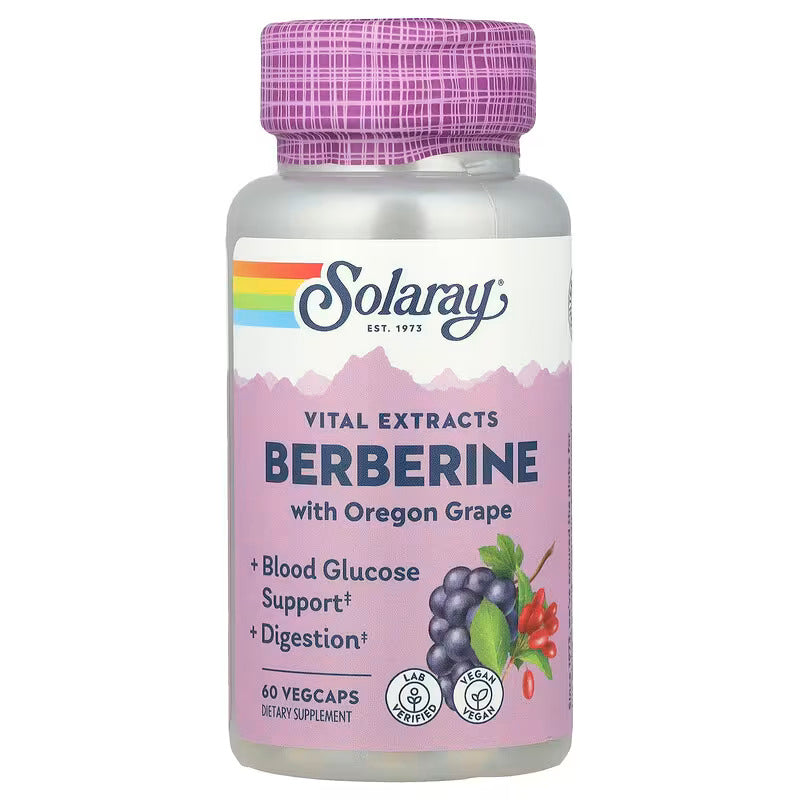 Solaray Berberine with Oregon Grape 60 VegCaps