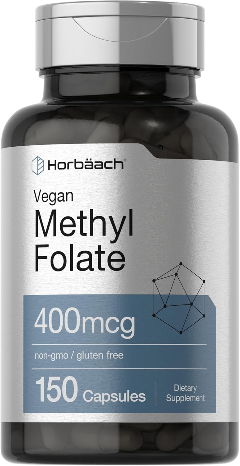 Horbäach Methyl Folate 400 mcg 150 Vegan Caps