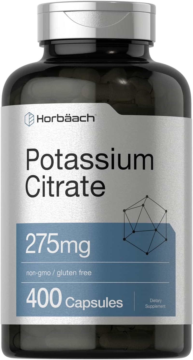 Horbäach Potassium Citrate 275 mg 400 Caps