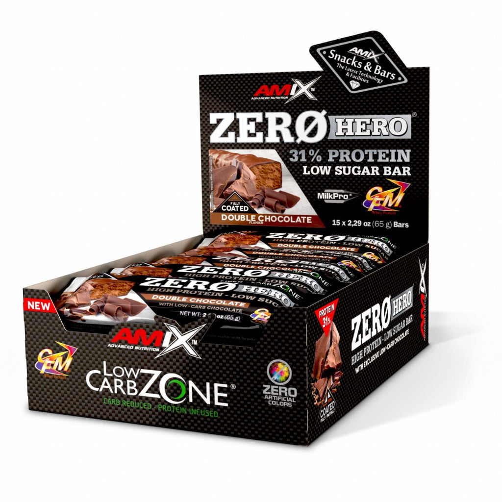Amix Zero Hero 31% Protein Bar 15x65 gr - AROMA SORUNUZ !!!