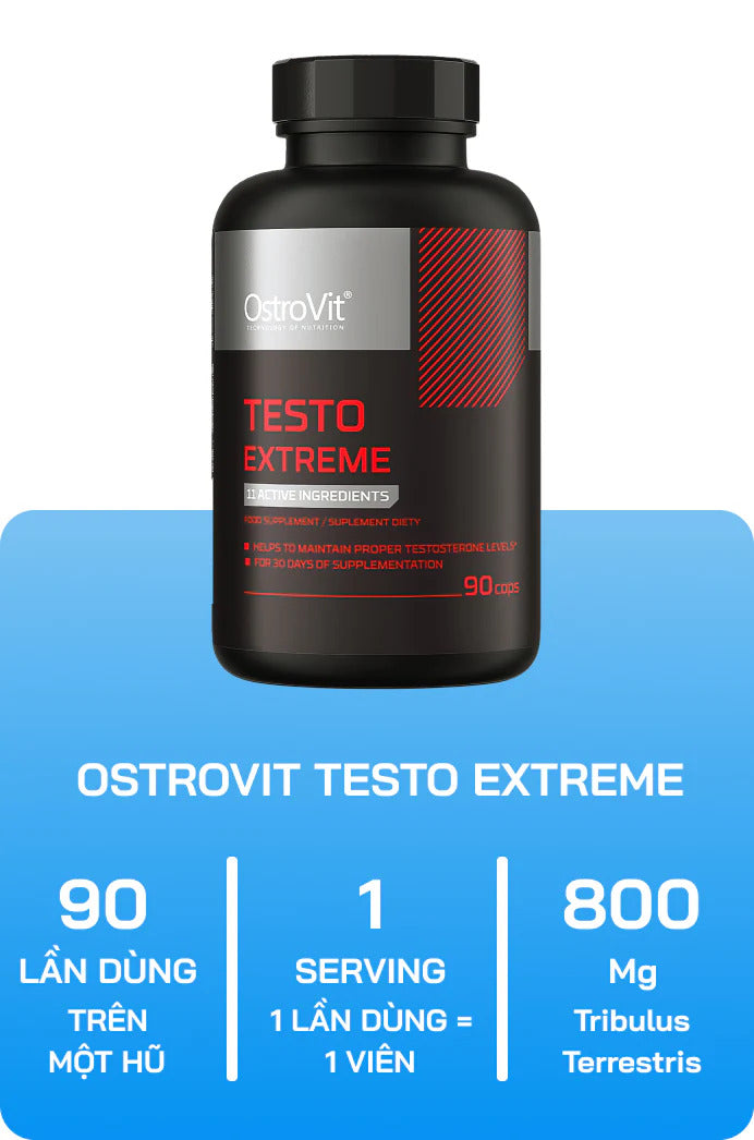 OstroVit Testo Extreme 90 caps
