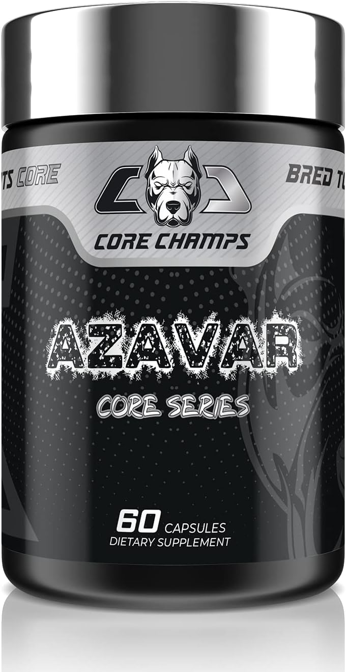 Core Champs AZAVAR Appetite Control Daa Aspartic Acid Betaine Tyrosine 60 caps
