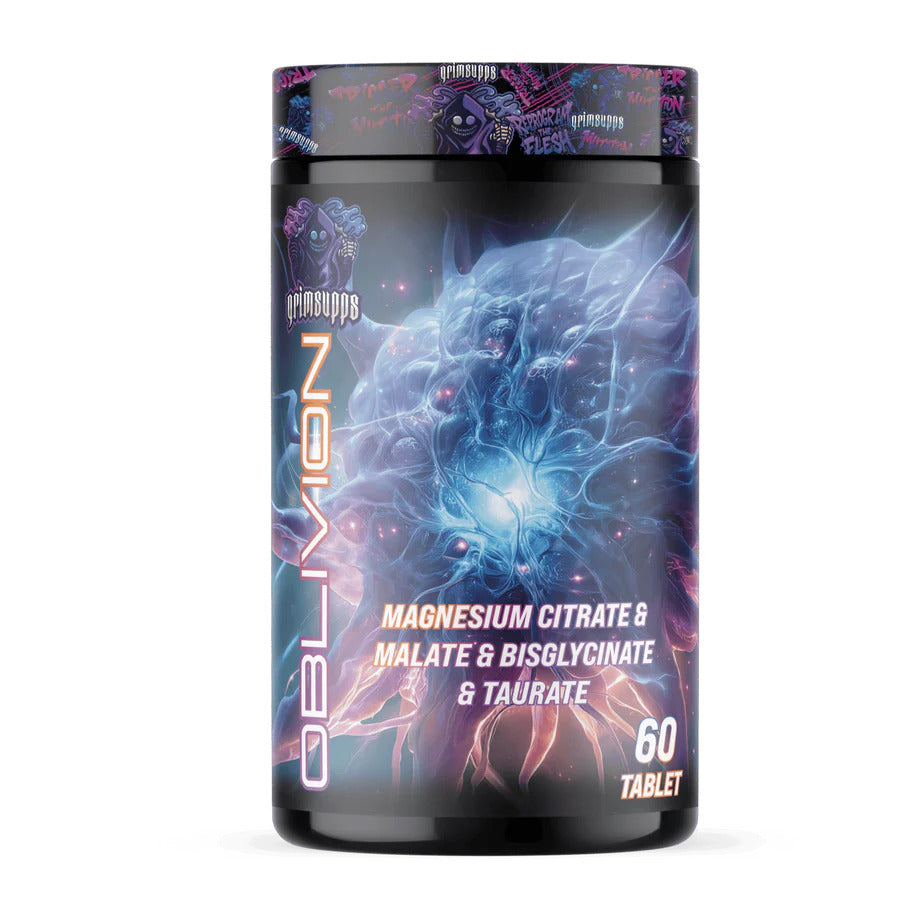 Grimlabs Oblivion Magnesium Malate , Citrate , Biglisinat , Taurat Complex 60 Tablet