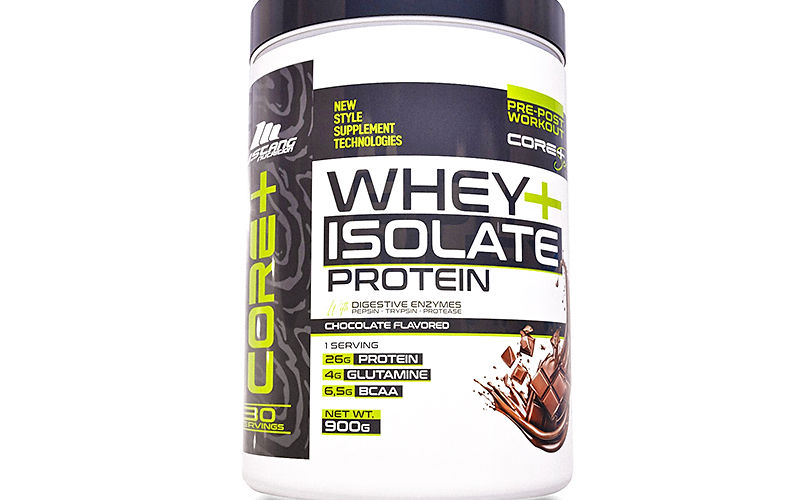 Mustang Nutrition Core+ Series Whey Isolate Protein 900 Gr