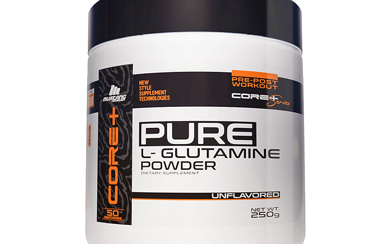 Mustang Nutrition Core+ Pure L-Glutamine Powder 250 Gr