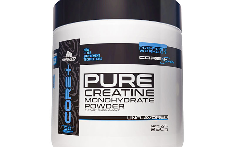 Mustang Nutrition Core+ Pure Creatine Monohydrate Powder 250 Gr