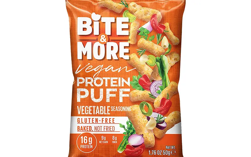 Bite & More Sebzeli Vegan Protein Puff 50 Gr