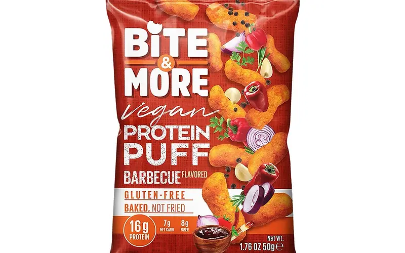 Bite & More Barbekü Vegan Protein Puff 50 Gr