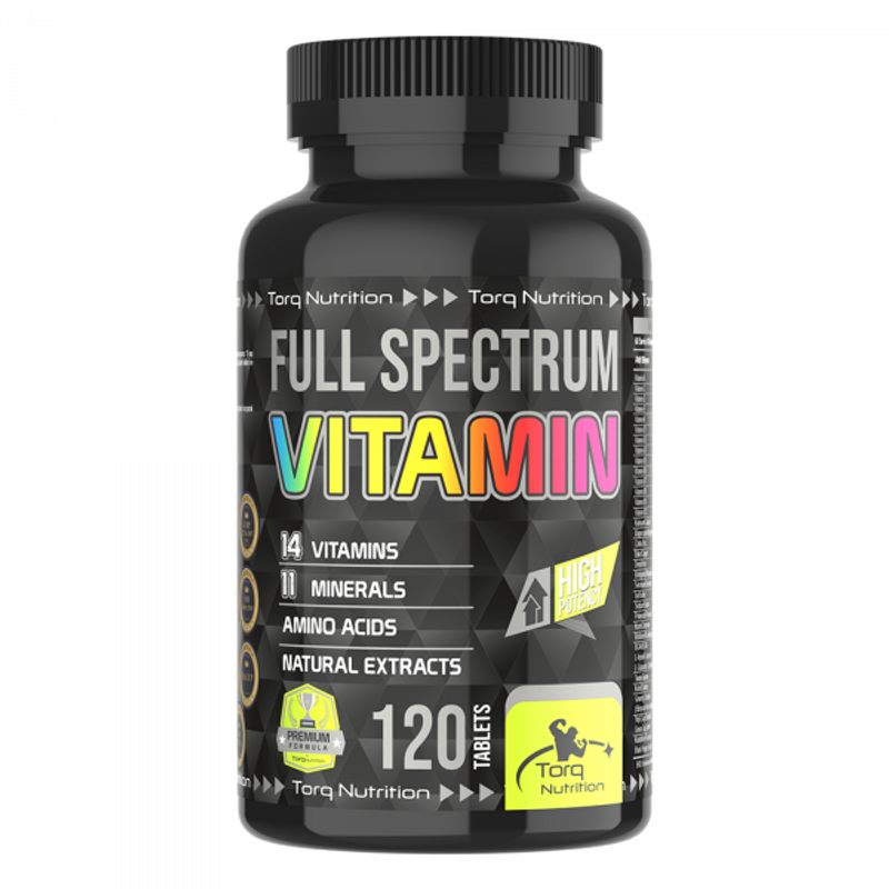 Torq Nutrition Full Spectrum Vitamin 120 Tablet