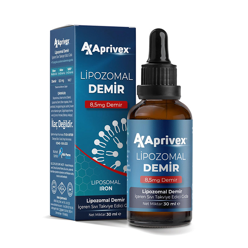Aprivex Lipozomol Demir 8,5 Mg Damla