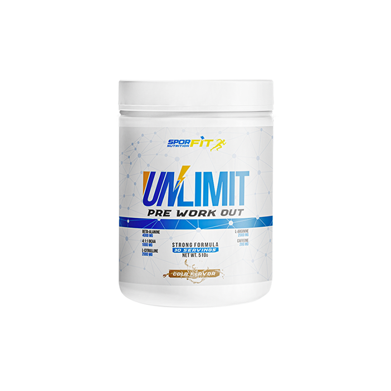 Sporfit Nutrition Unlimit Pre-Workout 510 Gr