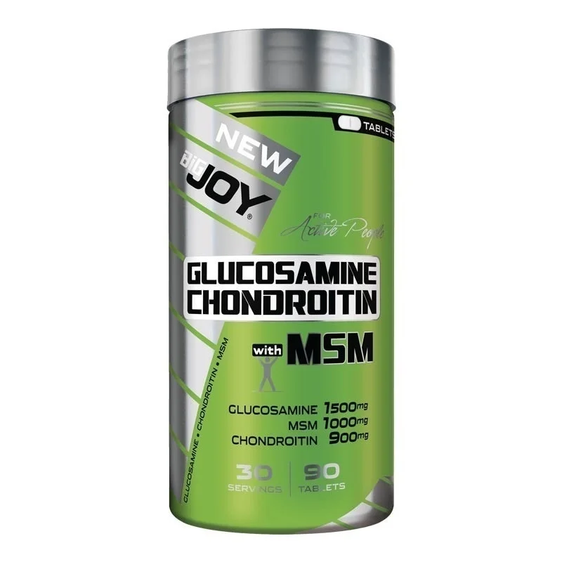 Big Joy Glucosamine Chondroitin MSM 90 Tablet