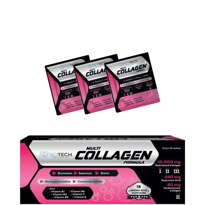 SciTech Multi Collagen Formula Collagen 11,2 gr x 30 Saşe