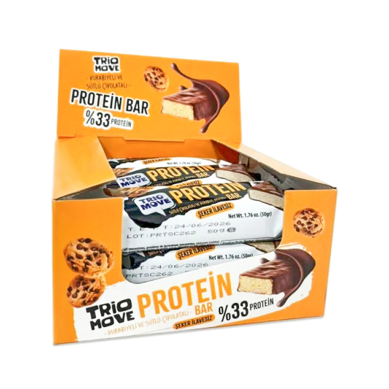 Trio Move Protein Bar 9 Adet X 50 Gr Muz & Sütlü Çikolatalı